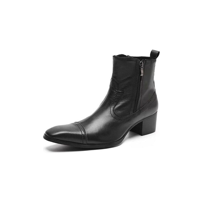 Ανδρικές Μπότες Exotic Leather Statement Dress Boots