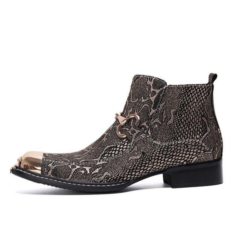 Ανδρικές Μπότες Serpenté Dress Loafers - Χρυσός