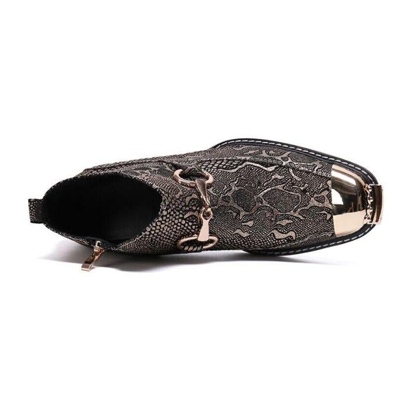 Ανδρικές Μπότες Serpenté Dress Loafers - Χρυσός