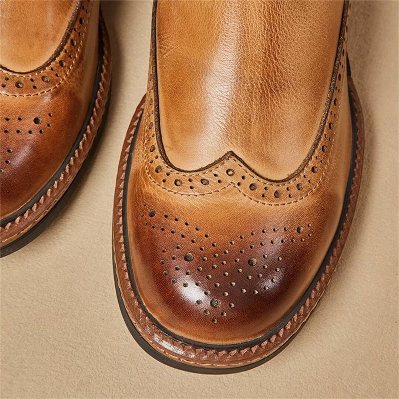 Ανδρικές Μπότες Slip-on Boots - Μαύρο