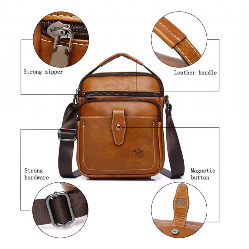 Ανδρικές Τσάντες Ώμου Majestic Journey Leather Holdall - Μαύρο