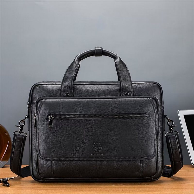 Ανδρικές Τσάντες Ώμου Urban Elite Leather Carryall - Μαύρος