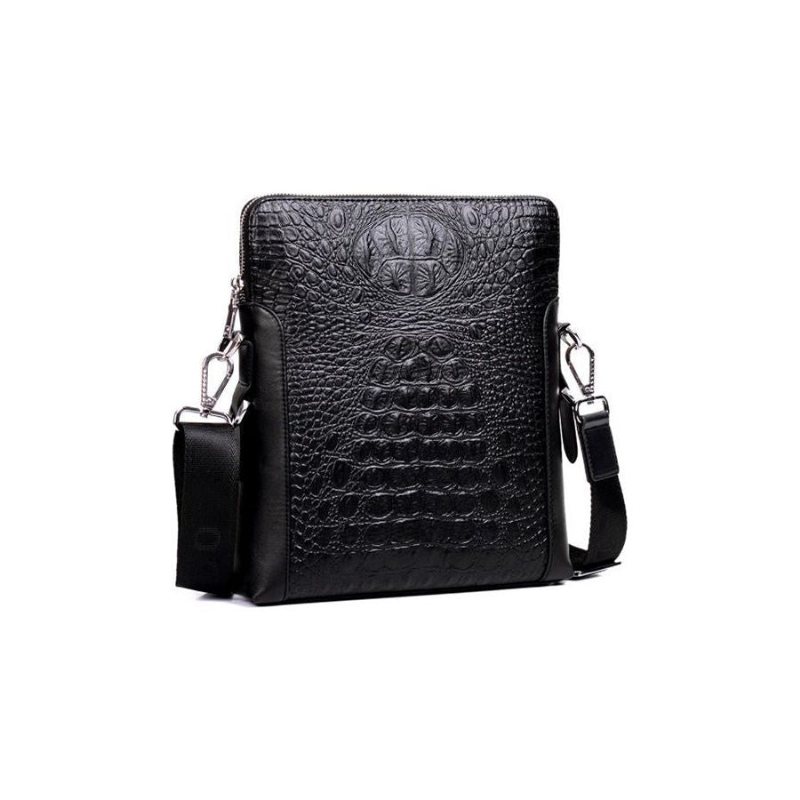 Ανδρικές Τσάντες Ώμου Πολυτέλεια Crocstyle Business Shoulder Bag