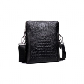 Ανδρικές Τσάντες Ώμου Πολυτέλεια Crocstyle Business Shoulder Bag