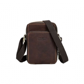 Ανδρικές Τσάντες Ώμου Πολυτέλεια Crossbody Τσάντα Messenger Collection Crazy Horse