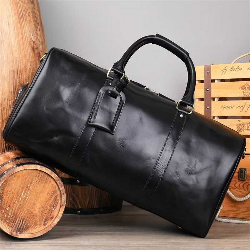 Ανδρικές Τσάντες Ώμου Πολυτέλεια Leathercraft Casual Tote - Μαύρο