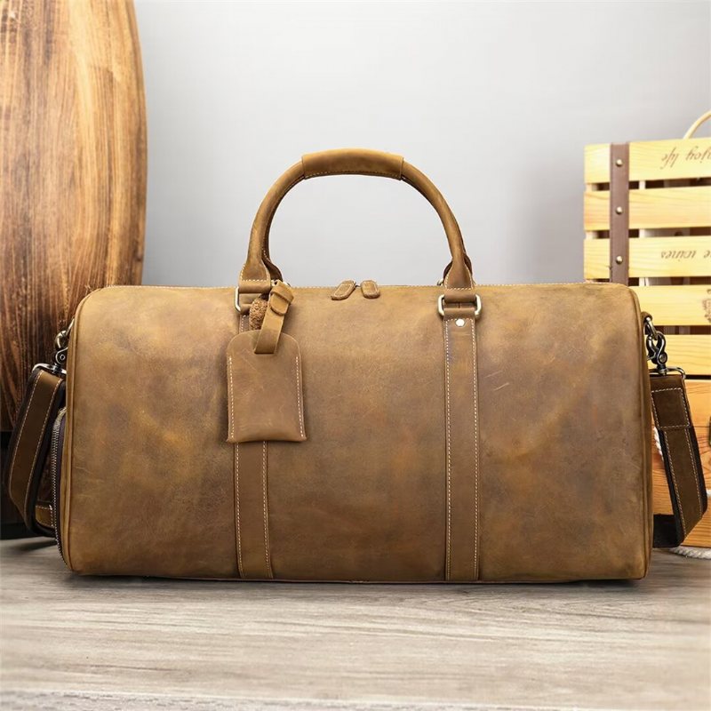 Ανδρικές Τσάντες Ώμου Πολυτέλεια Leathercraft Casual Tote - Μαύρο